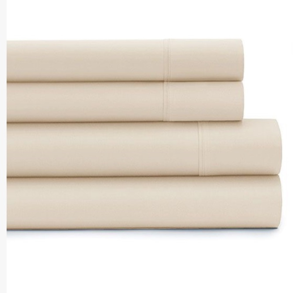 Ivory Deep Pocket Microfiber Sheet Set